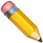 pencil emoji